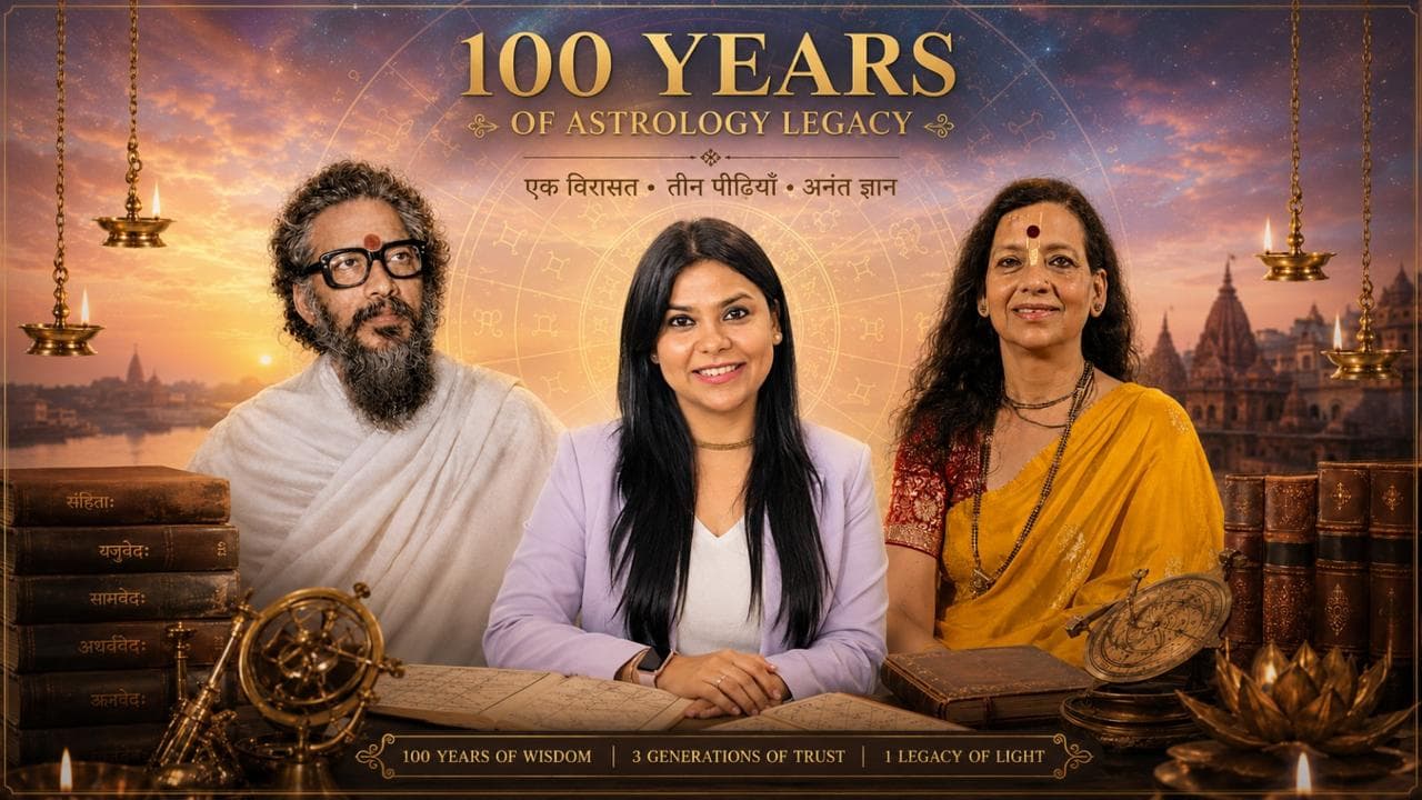 100 Years of Astrology Legacy — Three Generations